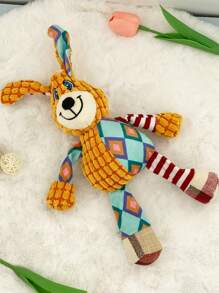 1 đồ chơi thú cưng hình voi nhồi bông dễ thương có âm thanh, đồ chơi nhai cho chó, đồ chơi giải đố tương tác để giải trí và huấn luyện thú cưng - Nhiều màu - Xem 7