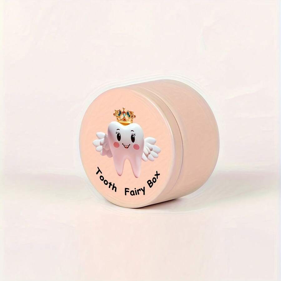 Iron Tooth Fairy Box For Kids And Teens Keepsake Tin For Baby Teeth