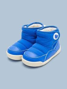 mini bala Giày thường ngày cho bé trai bé gái mùa thu đông giày ấm chống trượt - Màu xanh lam - Xem 4