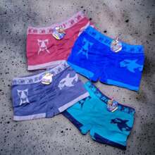 12 BOXER DE NIÑO MICROFIBRA MULTICOLOR - Multicolor - Ver 3