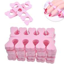 20/50/100 piezas Separadores de dedos de los pies para pedicura - Separador de dedos de esponja para esmalte de uñas, fiesta de arte de uñas, pintura de uñas de los pies, suministros para uñas, herramientas para uñas, herramientas de arte de uñas, de vuelta a la escuela, uñas, herramientas para uñas para uñas postizas