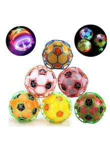 Colorful Crazy Ball Toy Musical With Light Children's Toy Ball Shakes Jumps - Nhiều màu - Xem 4