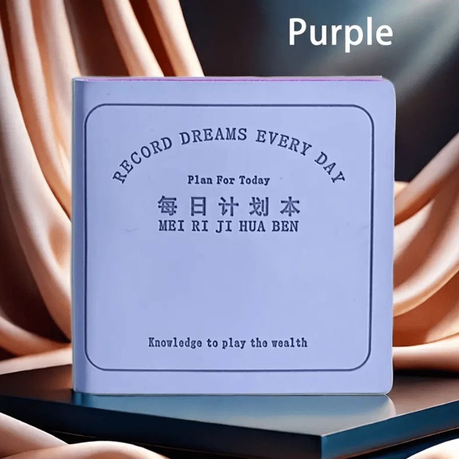 2025 New Top Selling Daily Planner Pocket Size Graph Notebook, Self