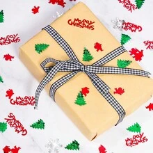 1pc 15g Ông già Noel & Bông tuyết Confetti, PVC Lấp lánh Trang trí Rắc cho Bàn tiệc Giáng sinh - Nhiều màu - Xem 4