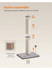 Feandrea Cat Trees & Condos - Màu Xám nhạt - Xem 9