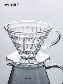 choxila 1 cái phễu lọc cà phê trong suốt, Bộ lọc cà phê, Máy pha cà phê Pour Over V01/V02, Cốc lọc cà phê có thể tái sử dụng, - Bộ lọc cà phê - Xem 2