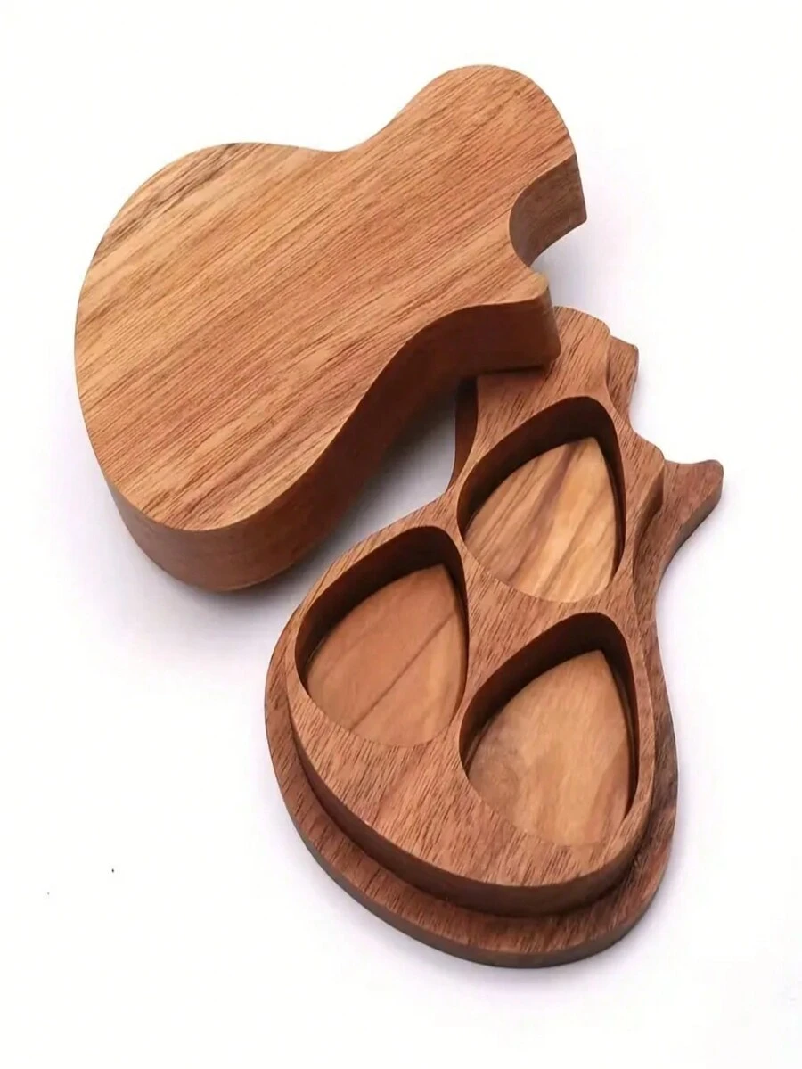 1pc Guitar Pick Holder Box The Perfect Musical Gift For Acoustic