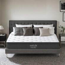 DlandHome 12" Hybrid Mattress With Gel Memory Foam, Individual Pocket Spring Medium Firm Mattress, Twin, Full, Queen, King Bed Mattress In A Box - 12吋厚度 - 查看 3