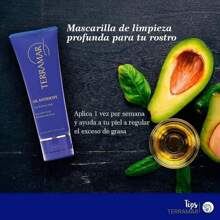 mascarilla facial para poros profundos e impurezas terramar - Azul - Ver 2