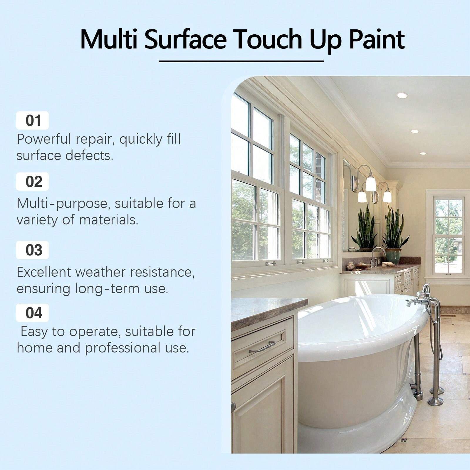 MultiSurface Repair Paint, Waterproof & Weather Resistant Coating