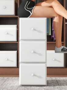 Foldable Storage Box, Easy Dresser Plastic Drawers, Organizer For Clothes, Snacks, Toys, Household Itemsbedroom,Organizer,Organiser,Home Storage,White T Shirt Women,Black Pants Women,Ladies Winter Clothes,Dress,Winter Clothes For Ladies,Elegant Woman Dresses,White Shirt For Ladies,Long Sleeve,White Jumpsuit For Women,Spring Dresses For Women,Spring Outfits For Women,Spring,Spring Clothes,Minimalist,Summer Tops