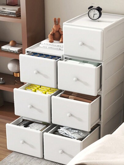 Foldable Storage Box, Easy Dresser Plastic Drawers, Organizer For Clothes, Snacks, Toys, Household Itemsbedroom,Organizer,Organiser,Home Storage,White T Shirt Women,Black Pants Women,Ladies Winter Clothes,Dress,Winter Clothes For Ladies,Elegant Woman Dresses,White Shirt For Ladies,Long Sleeve,White Jumpsuit For Women,Spring Dresses For Women,Spring Outfits For Women,Spring,Spring Clothes,Minimalist,Summer Tops