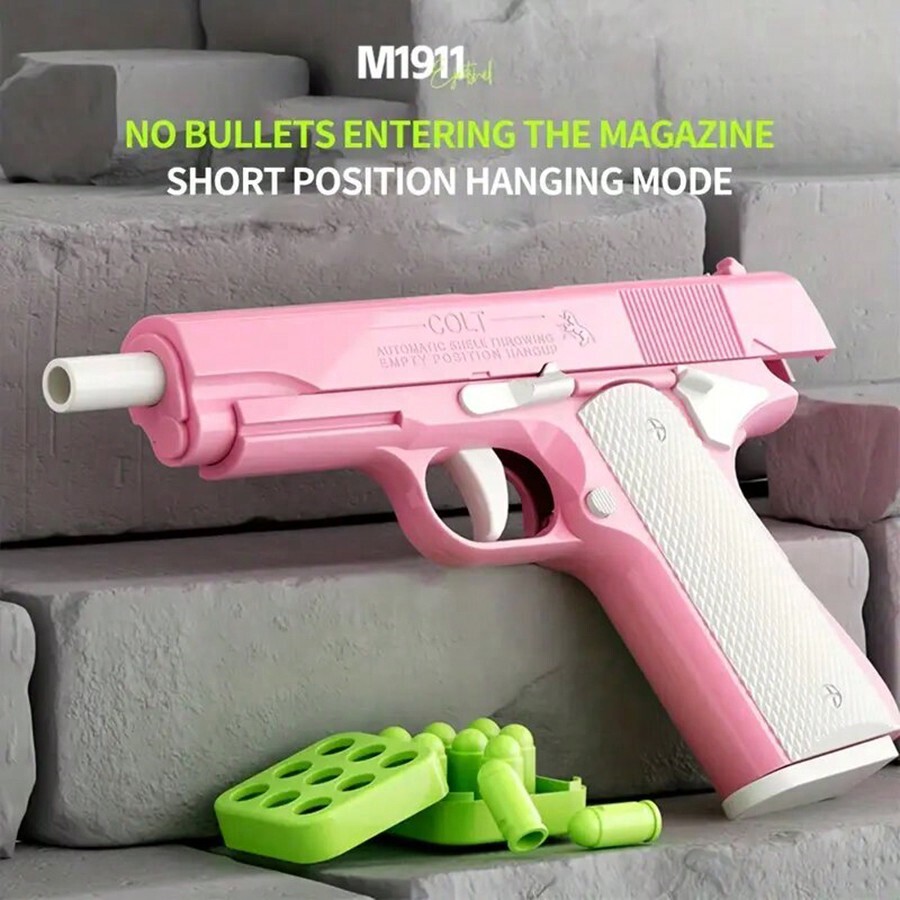 Shell Throwing Model Gun M1911 Manual Recoil Simulation Can Not Be