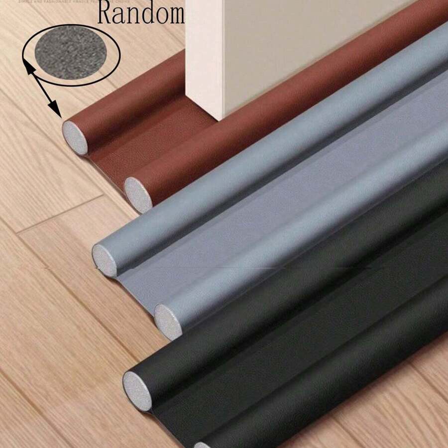 1pc Door Sealing Strip, Door Bottoms Sealer For Bedroom Door, Noise Insulation, Dust-Proof, Windproof - Multicolor - View 1