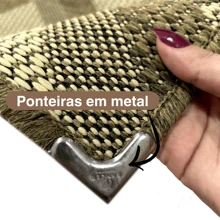 Non-Slip Sisal Runner Rug Kitchen Hallway Bedroom 1.50m X 50cm - Modern Beige - View 3