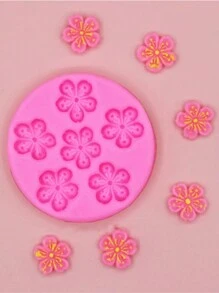 1pc Sakura Shaped Silicone Mold, DIY Handcraft Tool