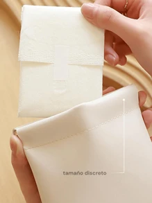 4pz Mini Monedero De PU Para Mujer Varios Colores