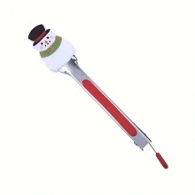 1 件圣诞主题不锈钢厨房钳 - 防滑多用途食物夹，适合烧烤和牛排（随机款式/颜色） - 彩色 - 查看 14