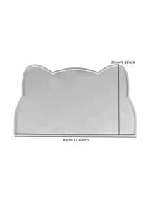 1 Tấm lót thức ăn cho thú cưng chống tràn, chống trượt, chống thấm nước, dễ vệ sinh, nhu yếu phẩm hàng ngày, Tấm lót thức ăn cho thú cưng, Tấm lót thức ăn cho mèo và chó - Nhiều màu - Xem 2