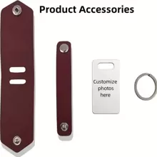 1 pièce Porte-clés personnalisé avec photo, franges , gravure personnalisée en acier inoxydable. Pince à photo style mode, cadeau unique pour papa, mari, petit ami pour la Saint-Valentin ou l'anniversaire