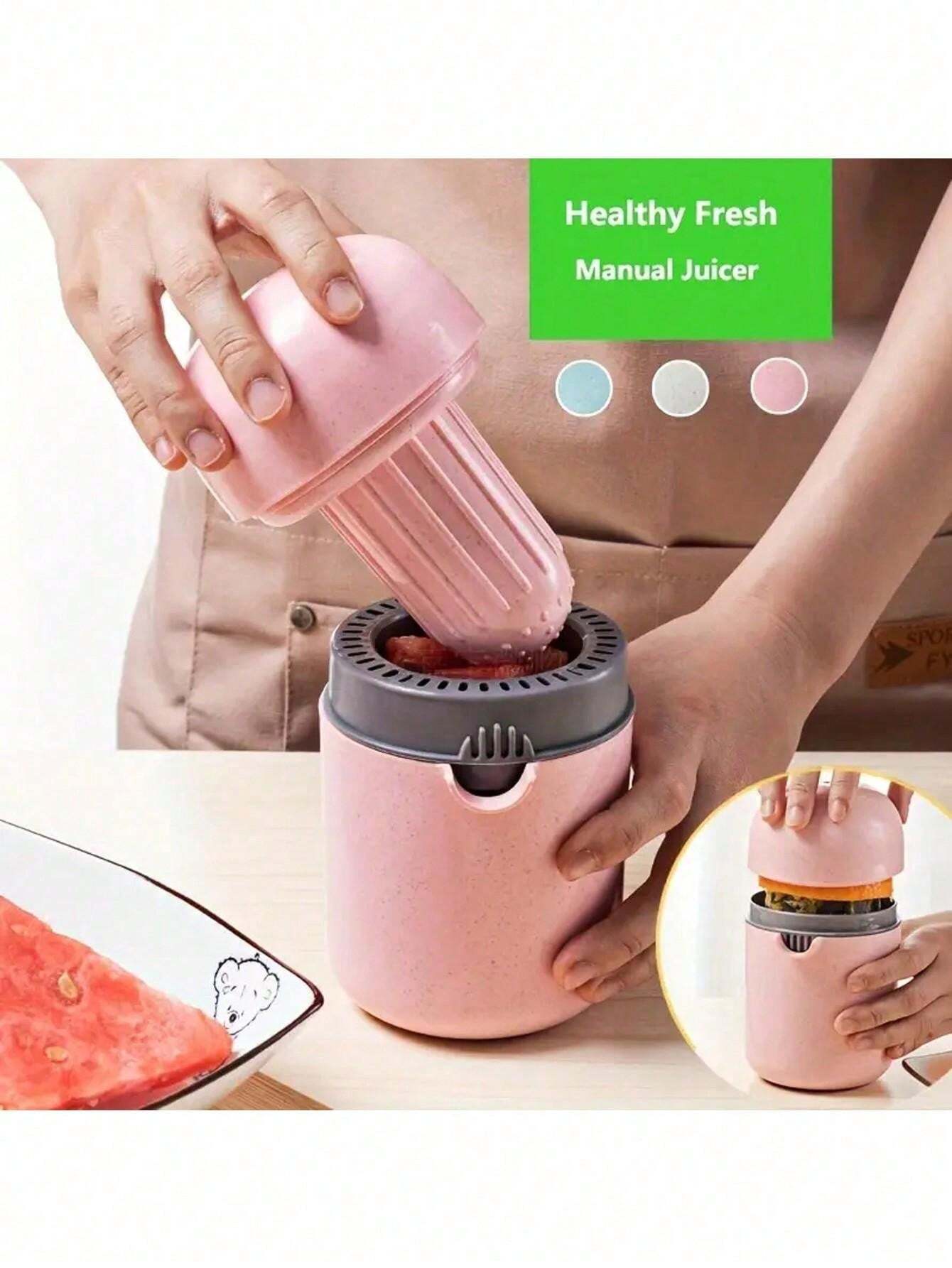 Portable Lemon And Orange Juicer Cup Simple Manual Juicer Two Ways