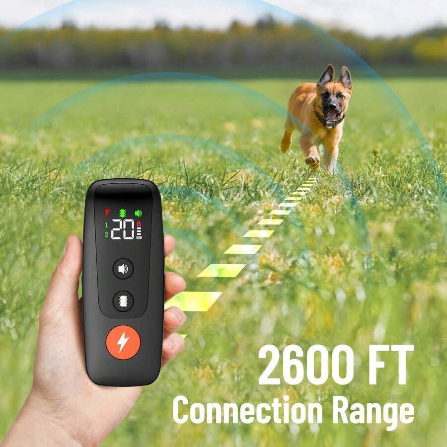 Rechargeable AntiBark Dog Collar Smart Bark Control Collar With