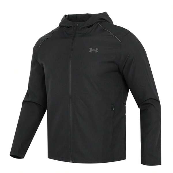 Under Armour 男裝 運動服 健身訓練服 UA Launch Hooded Jacket 春秋款 舒適柔軟休閒服上衣外套連帽外套/修身型，喜歡寬鬆建議拍大一號