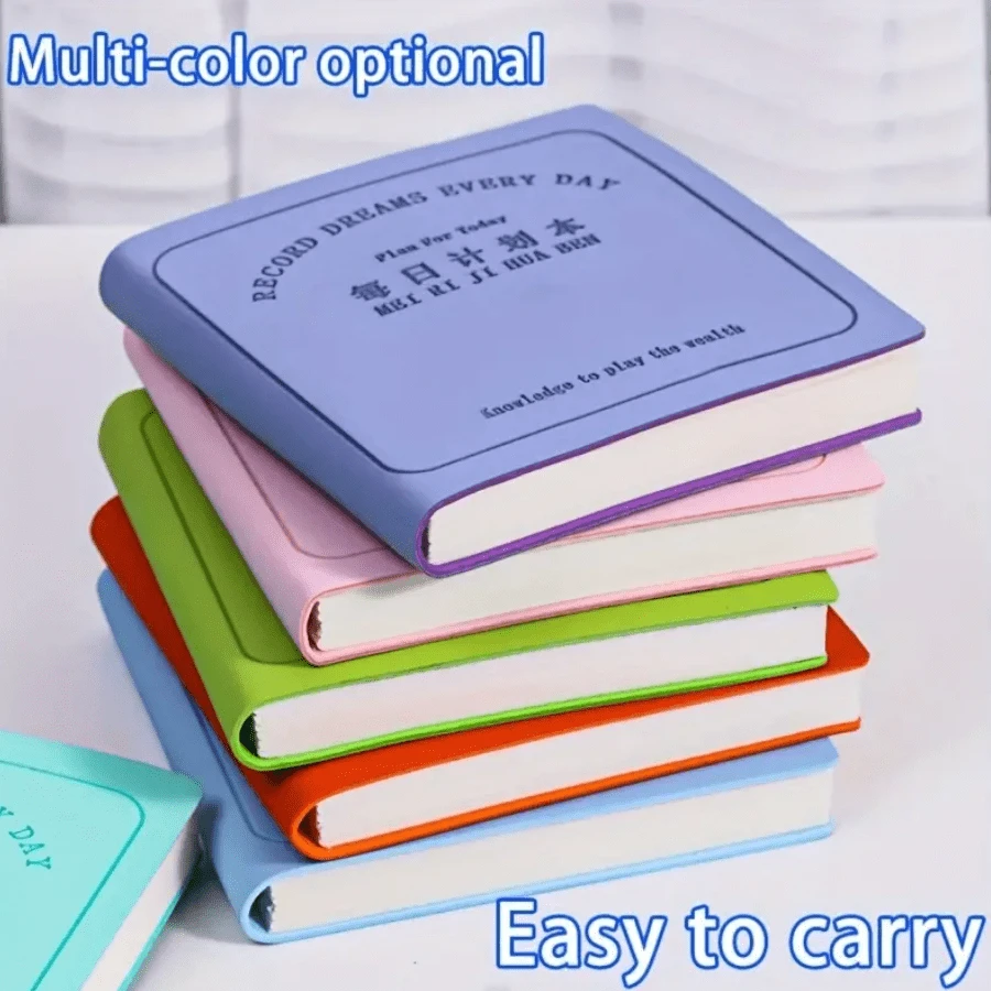 2025 New Top Selling Daily Planner Pocket Size Graph Notebook, Self