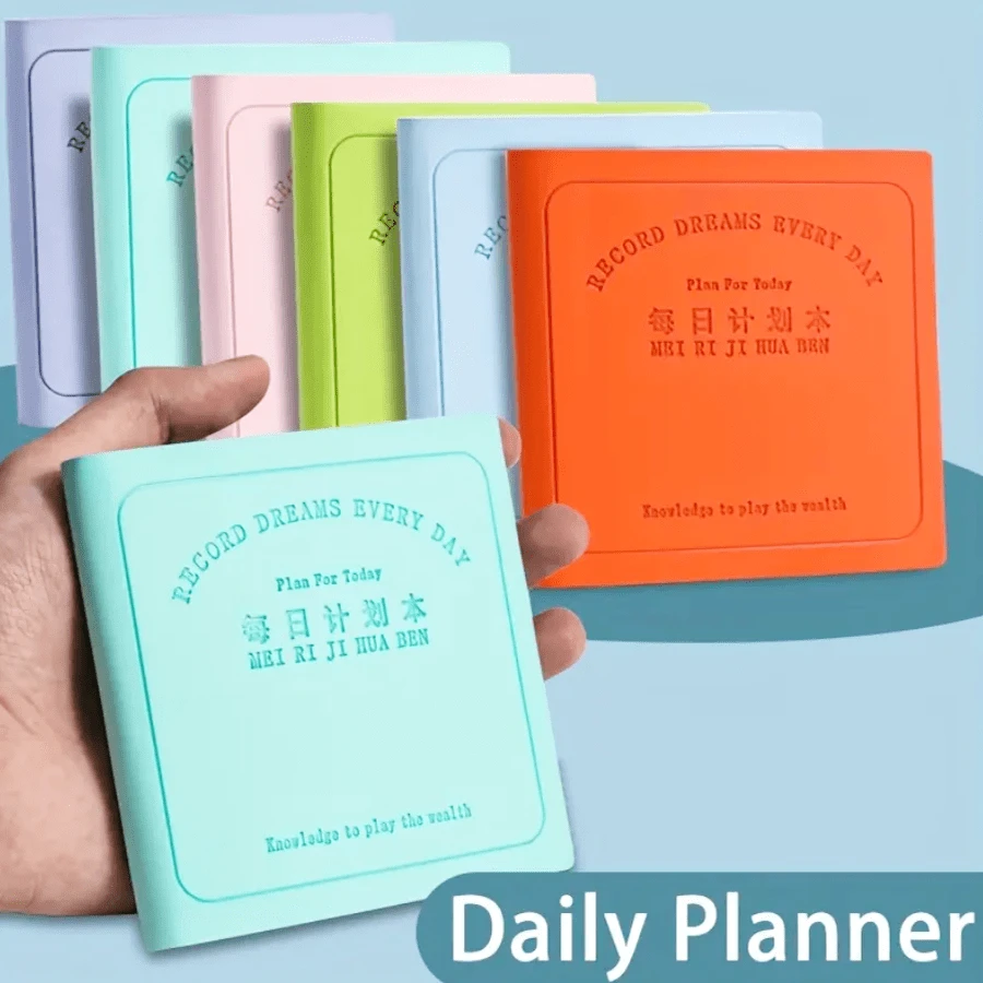 2025 New Top Selling Daily Planner Pocket Size Graph Notebook, Self