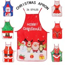 1pc/Tạp dề Giáng sinh, Quà tặng độc đáo và sáng tạo, Đồ trang trí nhà bếp, Tạp dề Giáng sinh tại nhà, Tạp dề Giáng sinh sáng tạo và vui nhộn, Quà tặng nhỏ - Nhiều tùy chọn để lựa chọn - Xem 7