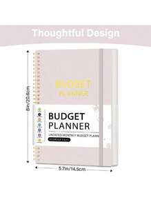 1pc Budget Planner, Simple Daily Weekly Monthly Budget Planner With Expense Tracker And Financial Analysis, Easy To Start, PINK Undated Financial Budget Planner With Period Goals, Back To School Supplies, Office Supplies - Nhiều màu - Xem 10