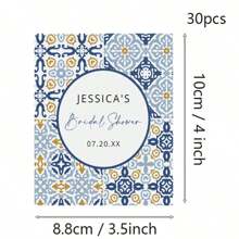 30pcs Wine Labels, Photo Wine Label Template, Minimalist Wedding Favor, Custom Wine Label, Personalized Gift, Wine Gift Label - Multicolor - View 32