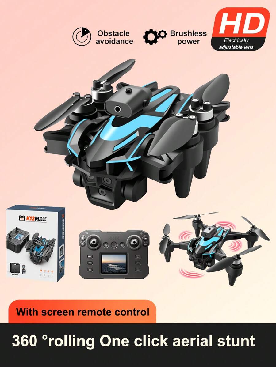 New Model K12 Foldable Remote Control Drone. High Configuration Version, Equipped With An