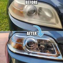 Bộ phục hồi đèn pha ô tô Ryekew 60ml - Loại bỏ vết xước, sửa chữa oxy hóa & làm sạch đèn pha - màu đen - Xem 2