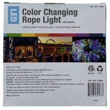 Intertek LED Color Changing Rope Light With Remote 18 Foot (Pack Of 2) - Multicolor - View 2