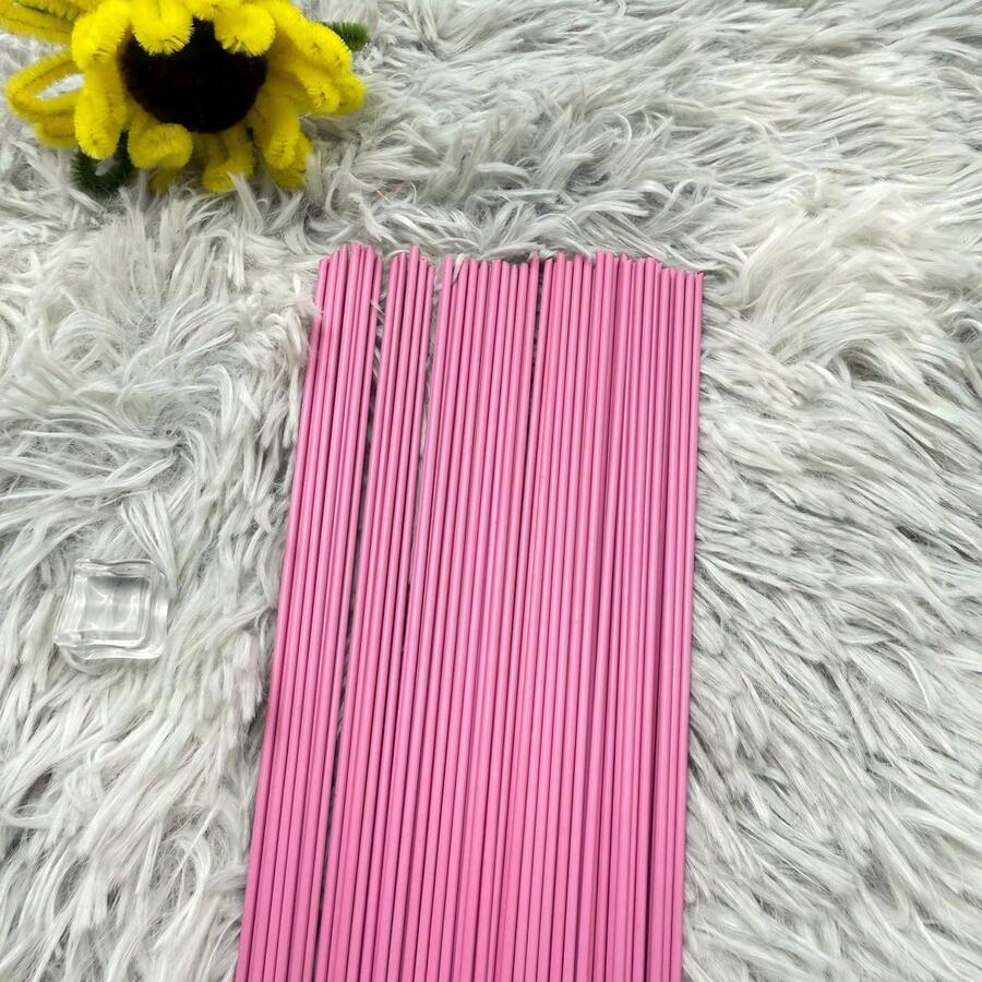 Floral Wire Stems For DIY Crafts, 15.75 Inches Long, 2mm Thick, Pack Of