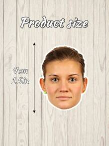 30 miếng dán lớn tùy chỉnh, miếng dán nam và nữ được cá nhân hóa, miếng dán độc quyền, in độ nét cao, chống thấm nước và chống nắng, miếng dán PVC không phai màu, miếng dán ảnh phong cách nghệ thuật - Nhiều màu - Xem 3