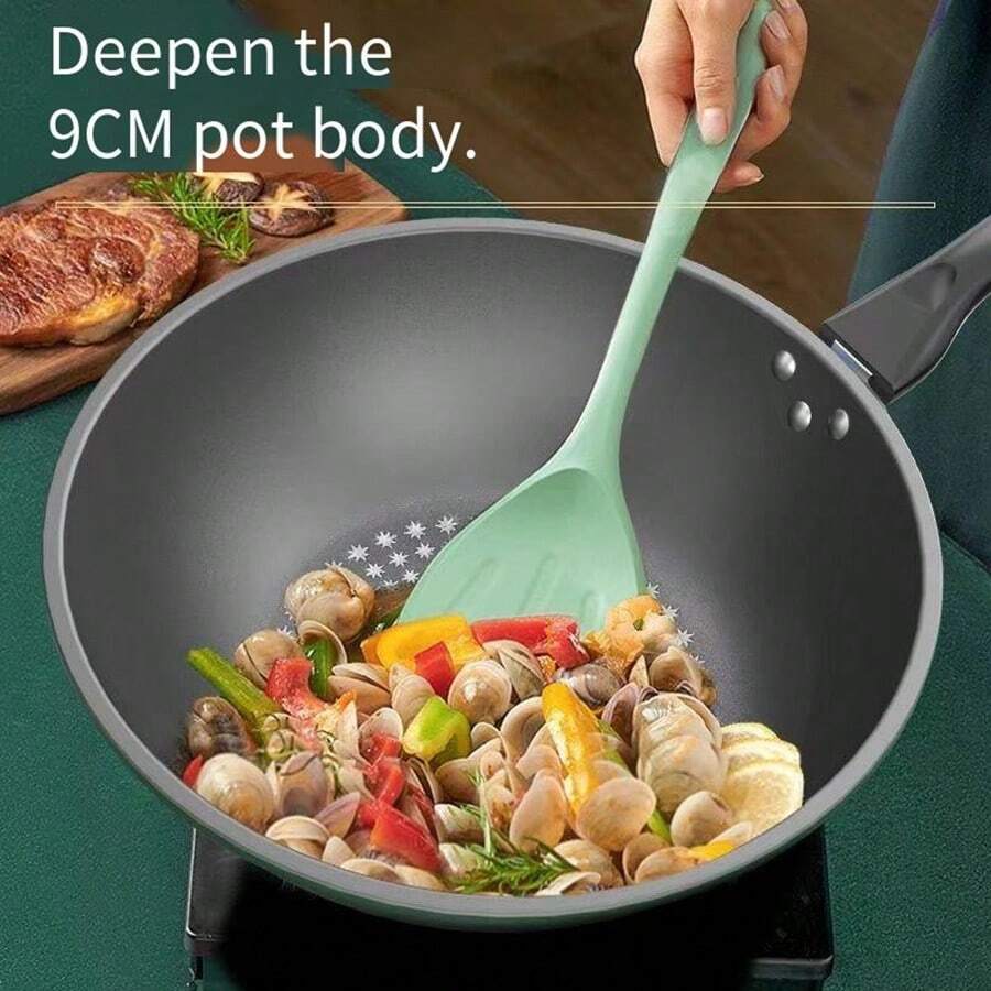 2In1 Oedersia Frying & StirFry Pan, NonStick Cooking Pot, Suitable