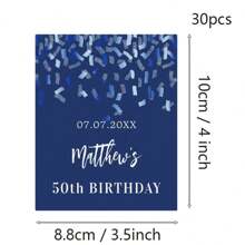30pcs Wine Labels, Photo Wine Label Template, Minimalist Wedding Favor, Custom Wine Label, Personalized Gift, Wine Gift Label - Multicolor - View 12