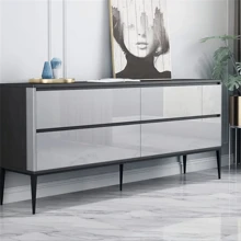 1 Roll Of Marble Wall Stickers Glossy Vinyl Stickers That Are Peeled Off And Pasted PVC Kitchen Stickers Suitable For Home Decoration Living Room Bedroom Renovation Decoration Wall Paper Waterproof And Oil-Proof Wallpaper - Light Grey - View 7