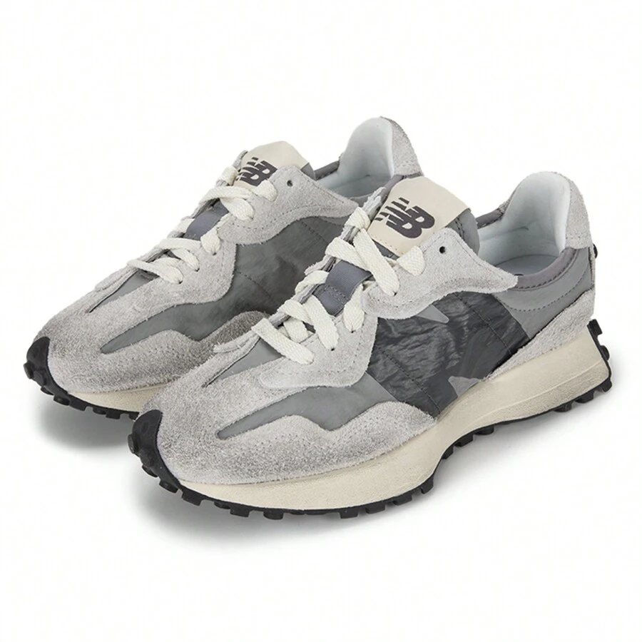 New Balance 男鞋女鞋輕盈舒適時尚休閒鞋復古運動鞋 U327WCA-D - 灰色/灰紫色 - 查看 1