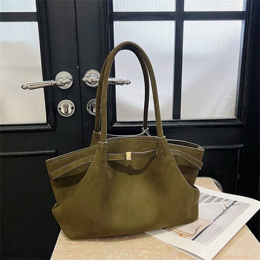 Túi Tote, Túi Mua Sắm Sức Chứa Lớn, Túi Đeo Vai Thời Trang Cho Sử Dụng Hàng Ngày & Đi Làm