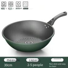 二合一 Oedersia 煎炒锅，不粘锅，适用于电磁炉和燃气灶海鲜煮锅