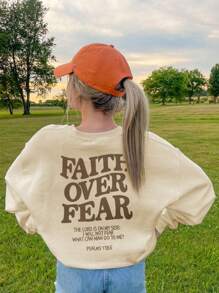 1pc Girls Youth Casual Print Pullover Crew Neck Sweatshirt, Soft & Comfortable Crew Neck Sweatshirt Letting Tween Girl Feel Special Every Day, Autumn/Winter