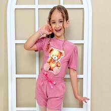 Young Girls Sets - 淺粉色 - 查看 1