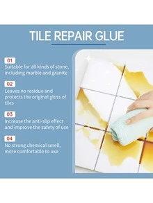 Nước tẩy rửa gạch men, dùng cho gia đình, nhà bếp và phòng ngủ, chất tẩy vết bẩn và đánh bóng bề mặt - Nhiều màu - Xem 5