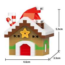 兼容小颗粒积木 圣诞系列积木 熊猫积木 动物积木 圣诞老人 圣诞雪人 圣诞树 圣诞麋鹿 圣诞苹果熊 圣诞企鹅 精灵 圣诞雪橇