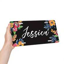 1 件定制金属牌匾 - 个性化文字装饰板，适用于家庭、车辆、办公室、工作场所 - 墙壁、家庭、咖啡厅、餐厅和酒吧墙壁装饰的完美选择 - 防尘防水，6x12 英寸婴儿淋浴家庭装饰礼物冬夜礼物返校冬季礼物创意男孩女孩情人节 - 多色12 - 查看 7