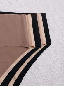 5-Pack Seamless Ladies Panties, Stretch Comfort Shaping Panty Briefs