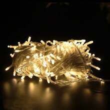 100 LED String Lights 10 Meters Christmas Lights With 8 Functions Party 110/220 - 查看 3